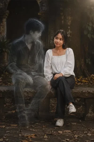 Glowing Soul Partner Photo Editing Prompt 7