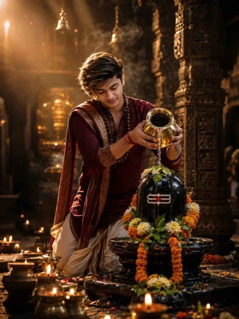 Mahadev Shivling AI Photo Editing Prompt