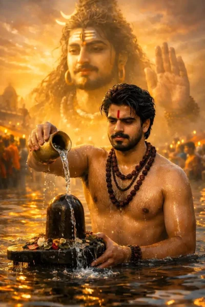 Mahadev Shivling AI Photo Editing Prompt