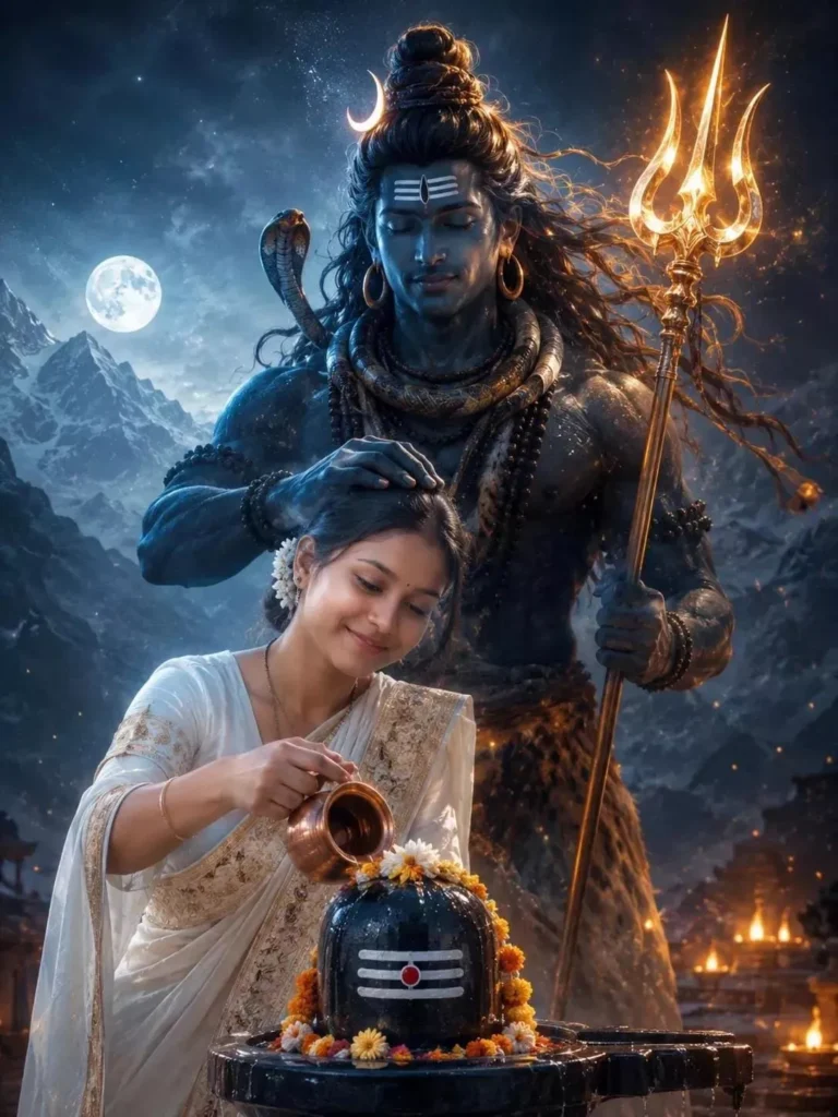Mahadev Shivling AI Photo Editing Prompt