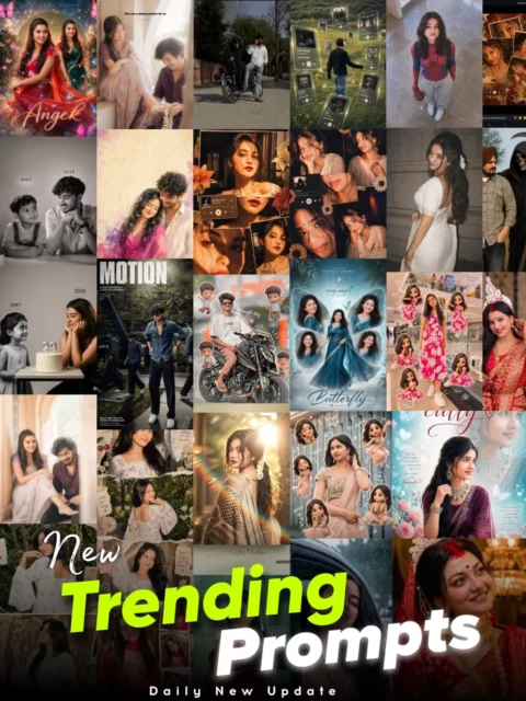 New Trending AI Photo Editing Prompts to Create Viral AI Images in Minutes