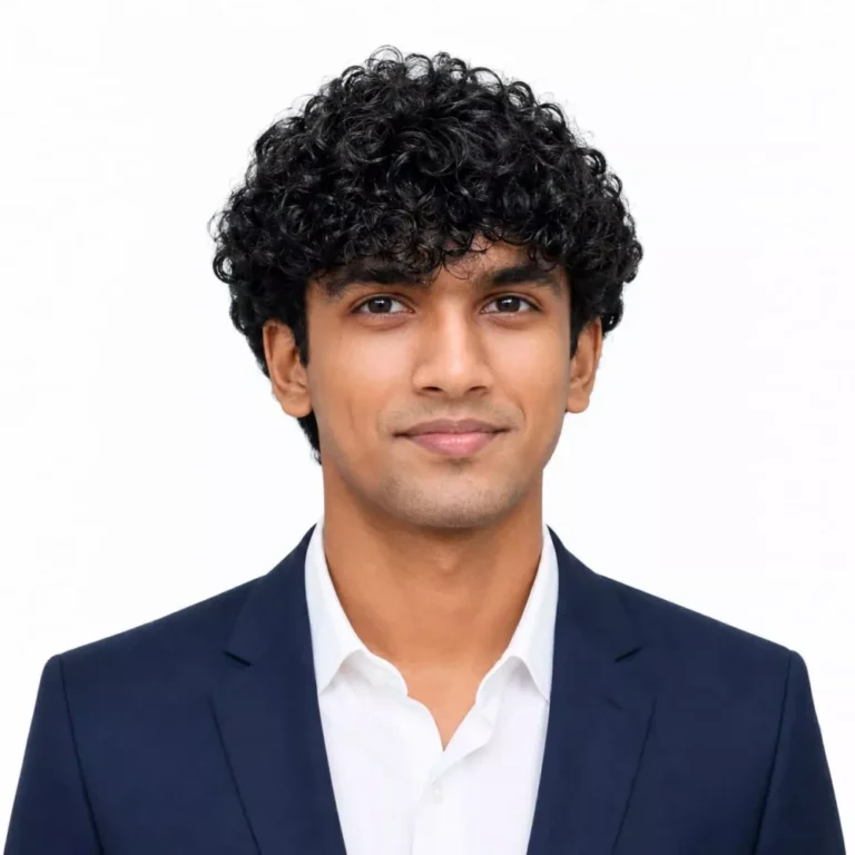 Normal to Passport Size AI Photo Editing Prompt 2