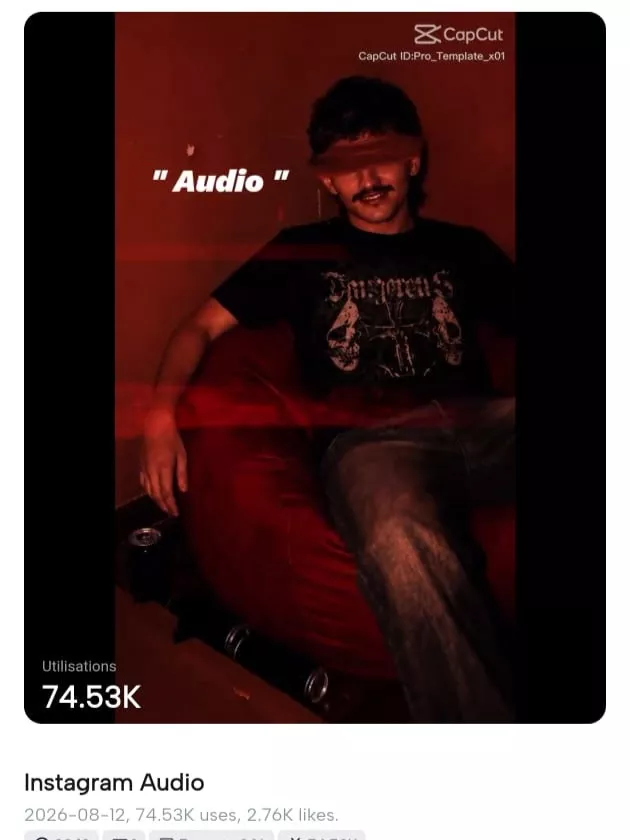 Red Background Dialogue Capcut Template 4