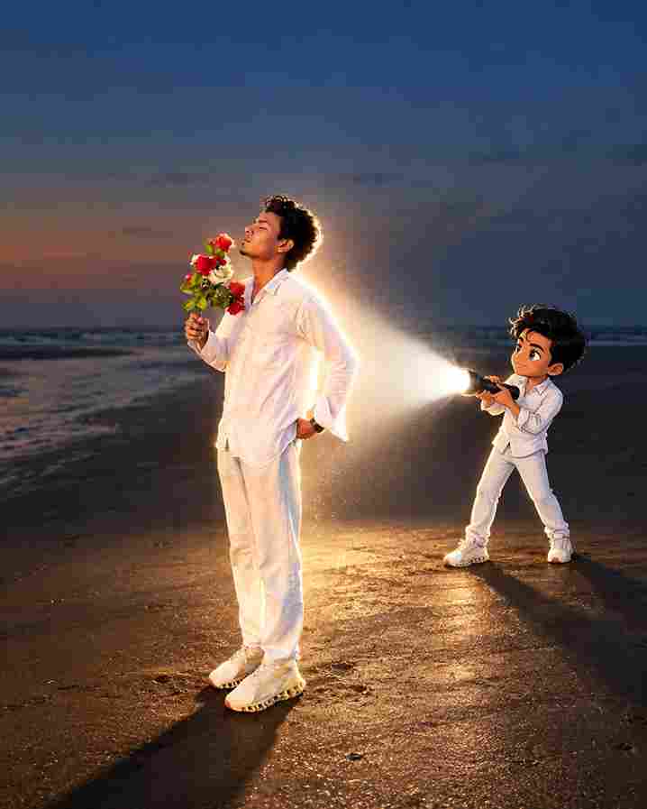 Anime Flashlight AI Photo Editing Prompt 2026