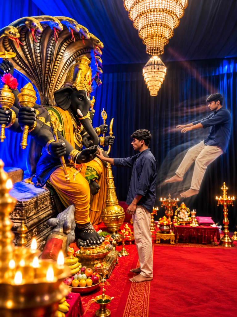 Viral Ganpati Bappa AI Video Editing Prompt