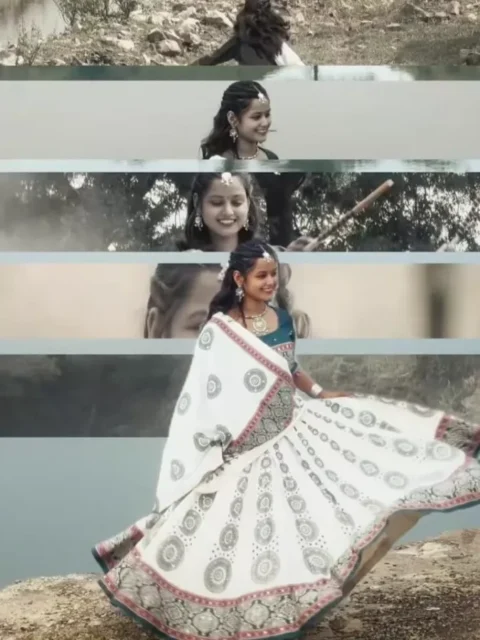 Ghaghro Capcut template